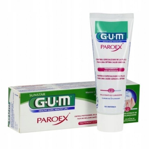 Zubná pasta Sunstar GUM Paroex s chlórhexidínom