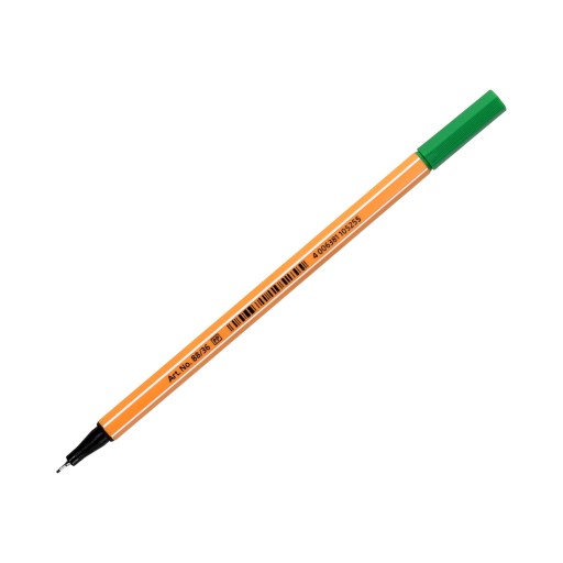Kresliace pero Stabilo, 1 ks, 0,4 mm, zelené