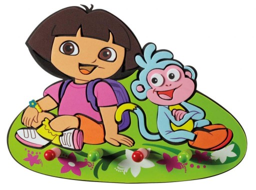 DORA vešiak, vešiak, dekorácia spoznáva svet