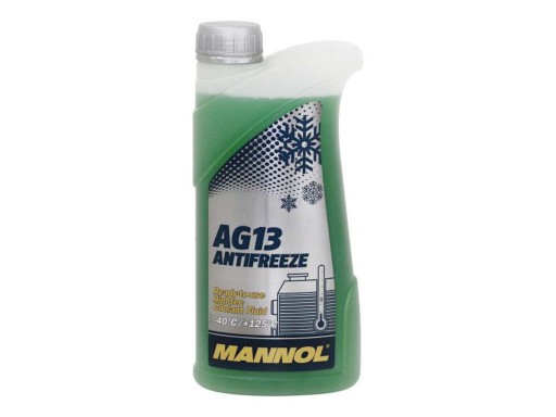 MANNOL AG13 1L. ZELENÁ PRIPRAVENÁ KVAPALINA RADIÁTORA -40