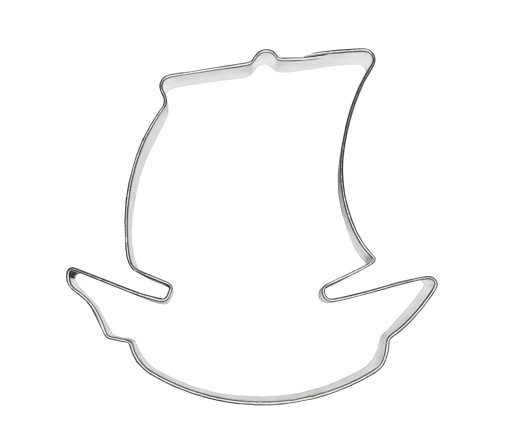 Forma na PIRÁTSKU LOĎ 7,5 cm, vykrajovačka
