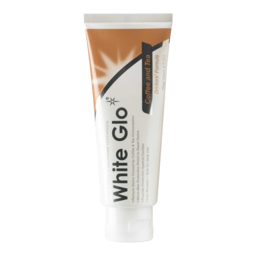 WHITE GLO kávová a čajová pasta pre milovníkov kávy 100ml
