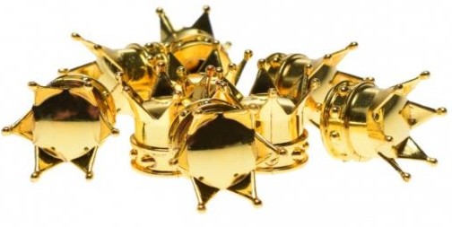 Čiapočky ventilov pre motocykle GOLD CROWN
