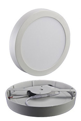 Prisadený LED panel 18W PLAFON kruhový držiak svietidla