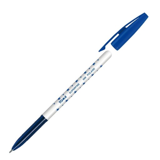 TOMA S-FINE guľôčkové pero 0,5 mm modré