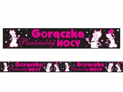RIBBON Sash for Hen Party Fever NIGHT