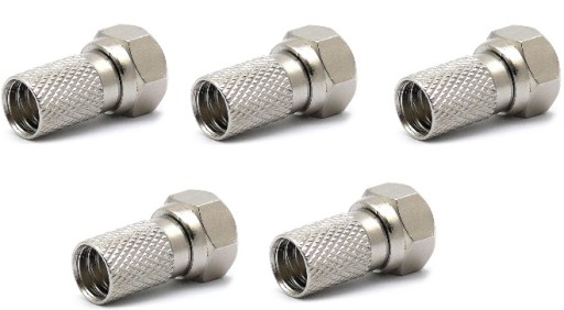 ZÁSTRČKY A ZÁSUVKY TYPU „F“ 6,8 mm sada 5 ks