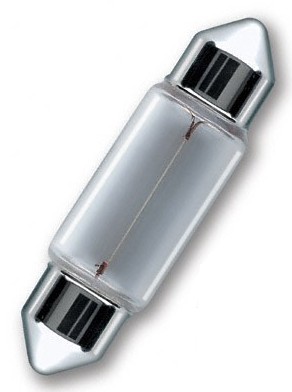 Osram žiarovka na osvetlenie ŠPZ 12V 10W SV8,5-8 (31mm)