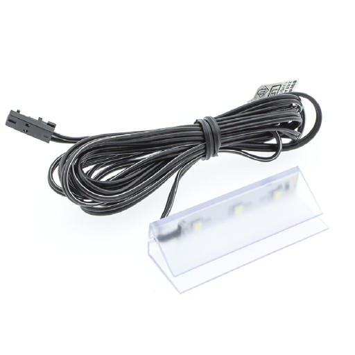 PVC prekrytie na sklo CLIP LED 12V 6 FARIEB