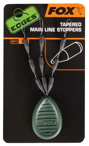 Fox Edges Tapered Mainline Stoppers 9 ks.