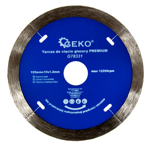 Kotúč na rezanie dlaždíc 125mmx10x1,2mm PREMIUM GE