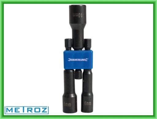 SADA MAGNETICKÝCH DRŽIAKOV ZÁSUVEK 6,8,10mm