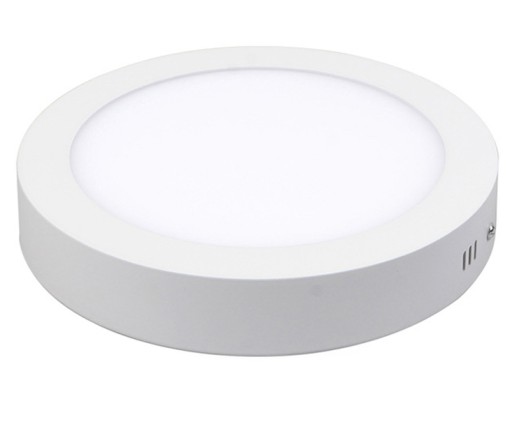 Prisadený LED panel 18W PLAFON kruhový držiak svietidla
