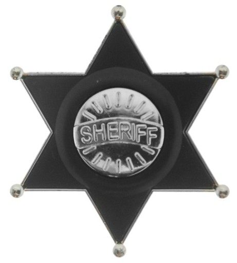 hviezda SHERIFF šerif policajt policajt policajt agent