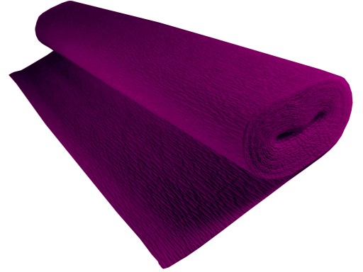 TALIANSKY CREEPE hodvábny papier, TMAVO FIALOVÝ, 180G 593
