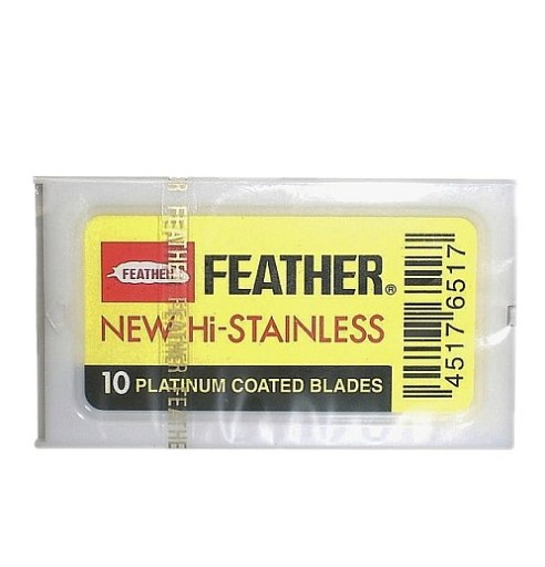 FEARTHER NEW Hi-Stainless Platinum ŽILETKY 10 ks