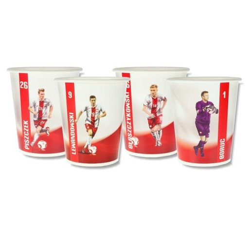 PZPN POĽSKO FUTBAL papierové poháre