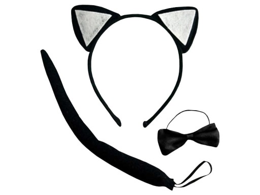 Súprava kostýmu CAT CAT ears Slepačí ples