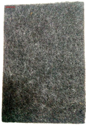 Plstené podložky na nábytok, stoličky, taburetky, veľké, čierne, hrúbka 9 cm x 13 cm