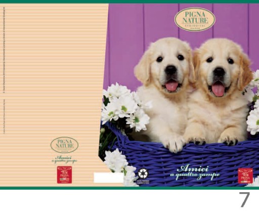 NOTEBOOK A5 42K KR PIGNA NATURE AMICI EKO 0224821Q