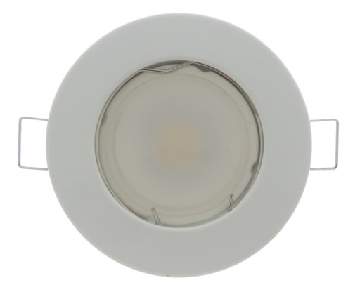 LED svietidlo Pevná biela + GU10 5W ŽIAROVKA