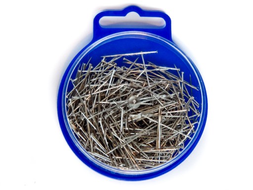 TEX špendlíky krajčírske 26 mm 30g v krabičke