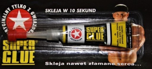 SUPER GLUE 2g lepidlo s Star Instant Secondary Universal Strong