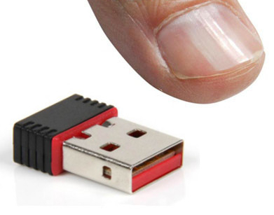 Najmenšia WIFI USB NANO 150Mbps SIEŤOVÁ KARTA