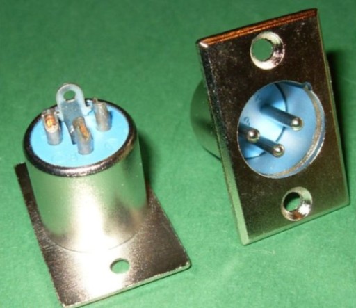 Zostava 3kolíkového konektora XLR mikrofónu Canon (1194)