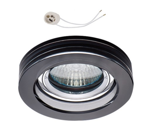 HRUBÉ sklenené stropné svietidlo, 2 cm, pre LED GU10 CT78