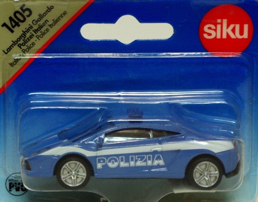 SIKU 1405 LAMBORGHINI GALLARDO TALIANSKÁ POLÍCIA