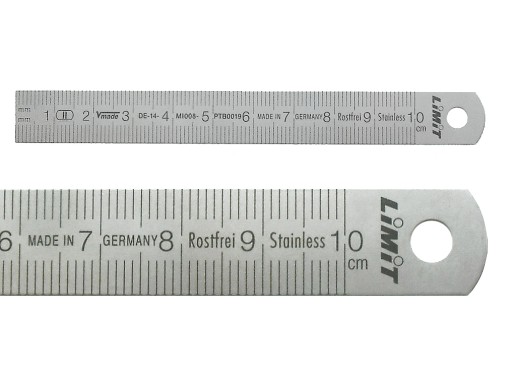 Limit rozmerov 100x13x0,5mm