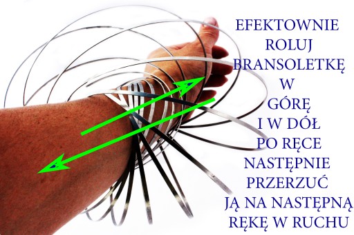 KOVOVÉ PRUŽINOVÉ HIT FLOW KRÚŽKY 15CM E0609 EMAJ