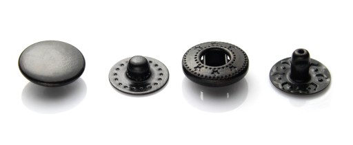 Stláčacie gombíky 10,5 mm alfa, 5 farieb, 20 sád