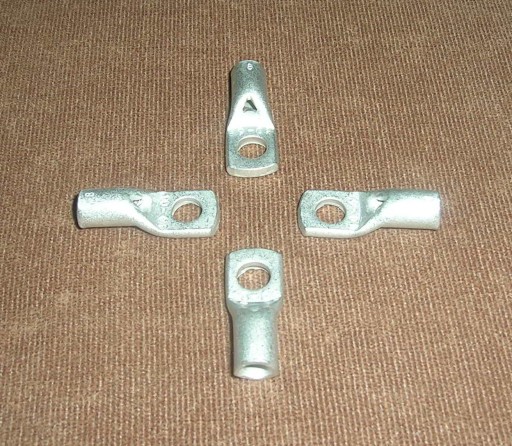 pocínované medené káblové oko M5 - 2,5MM2
