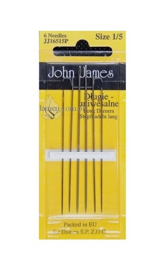 IHLY DLHÉ RUČNÉ ŠITIE 1/5 - JOHN JAMES