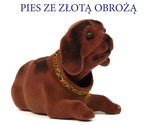 DOG POHYBOVÁ HLAVA PES DO AUTA MEDVEĎ E405 EMAJ
