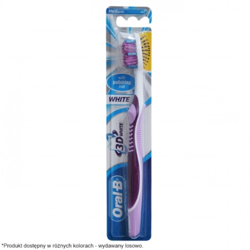 Zubná kefka Oral-B 3D White Medium