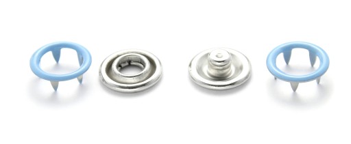 Pružinové patentky 10,5mm 20 sád Patentky na košele