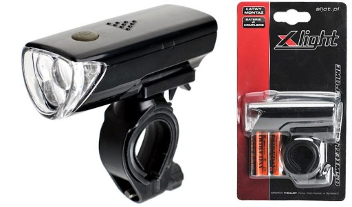 PREDNÁ LAMPA X-LIGHT XC-104A 3LED AAA BATÉRIE