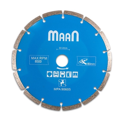SEGMENTOVANÝ DIAMANTOVÝ KOTOUČ NA BETONOVÉ TEHLY 125MM