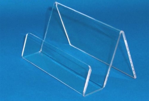 Stojan na vizitky/ VIZITKY - 10 kusov z plexiskla/FV