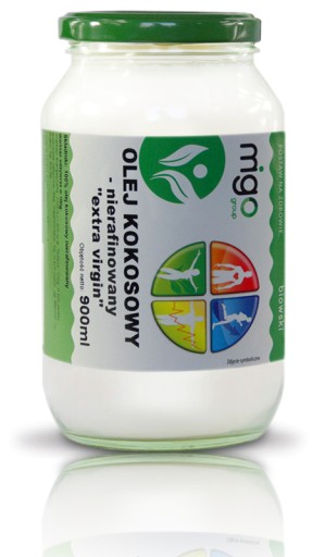 KOKOSOVÝ OLEJ 900ml, NERAFINOVANÝ - MIGOskupina