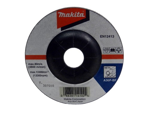 MAKITA BRÚSNY KOTÚČ KOVOVÝ 125MM 6MM