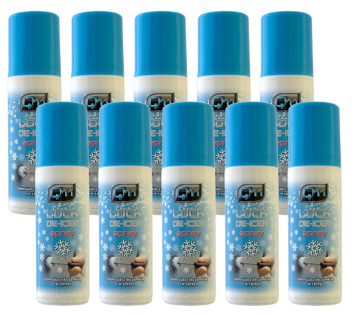 Q11 ROZMRAZOVAČ ZÁMKOV SPREJ NA ZÁMKY 50 ml TUK NA ZÁMKY ROZMRAZUJE ZÁMKY