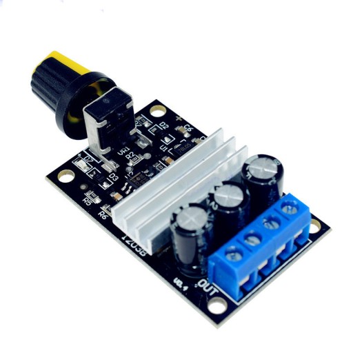 REGULÁTOR OTÁČOK PWM LED MOTOR DC 6-28V 3A