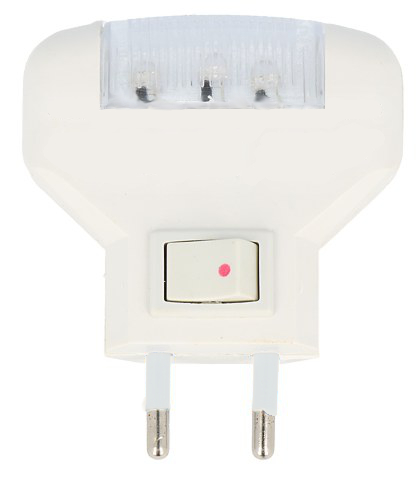 NOČNÁ LAMPA pre 3 LED kontakty so SPÍNAČOM ver7