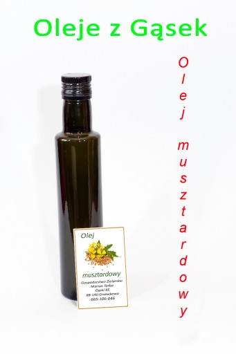Horčičný olej, horčica 250 ml