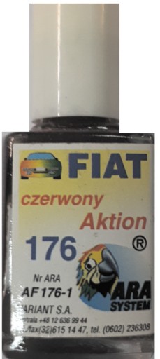 FIAT 174A ROSSO MODIGLIANI LAK ŠKRABANÝ DOTYK