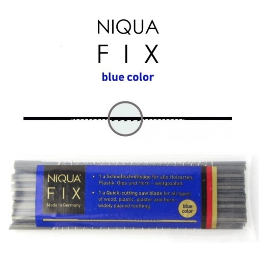 Vlasové pílové listy Niqua Fix Blue N1,5 130 mm